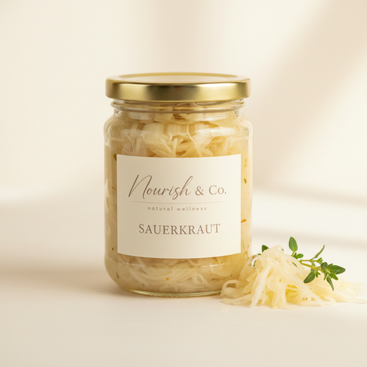 Sauerkraut Jar - Corrected Label
